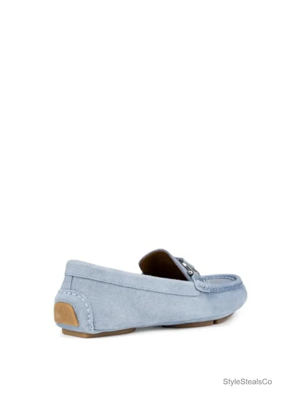 Suede Driving Loafer with Memory Foam, Slip On Women's Shoe